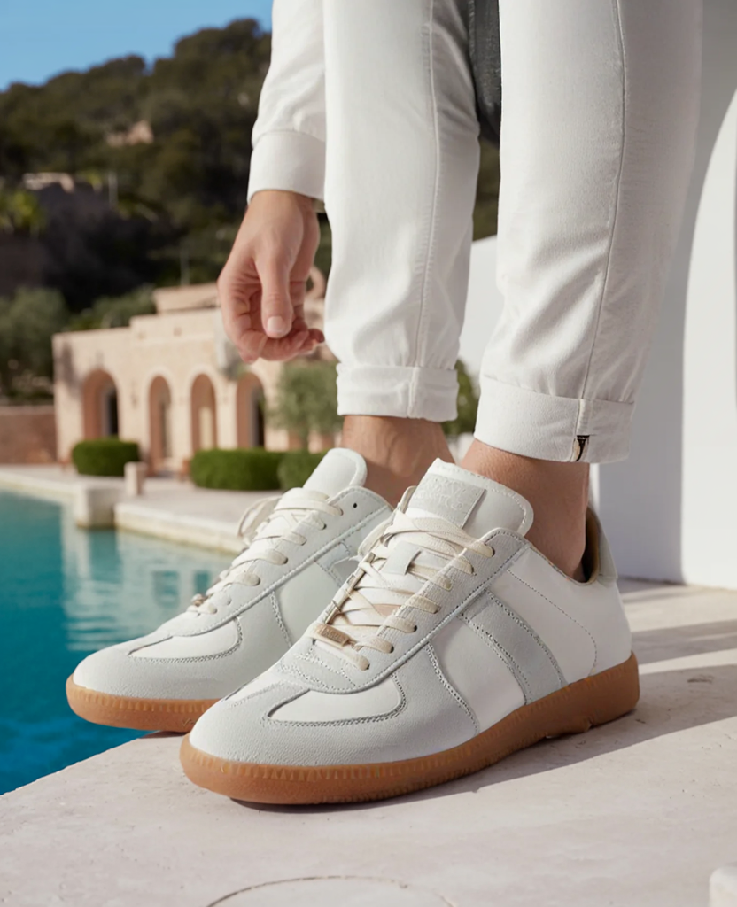 Men's Retro Low-Top Sneakers - Classic Comfort Trainers