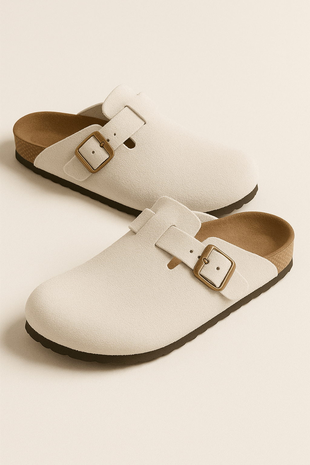 Women's Adjustable Buckle Clogs for Comfort and Style