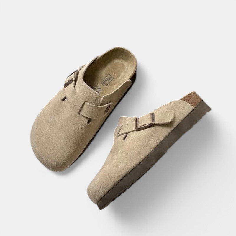 Women's Adjustable Buckle Clogs for Comfort and Style