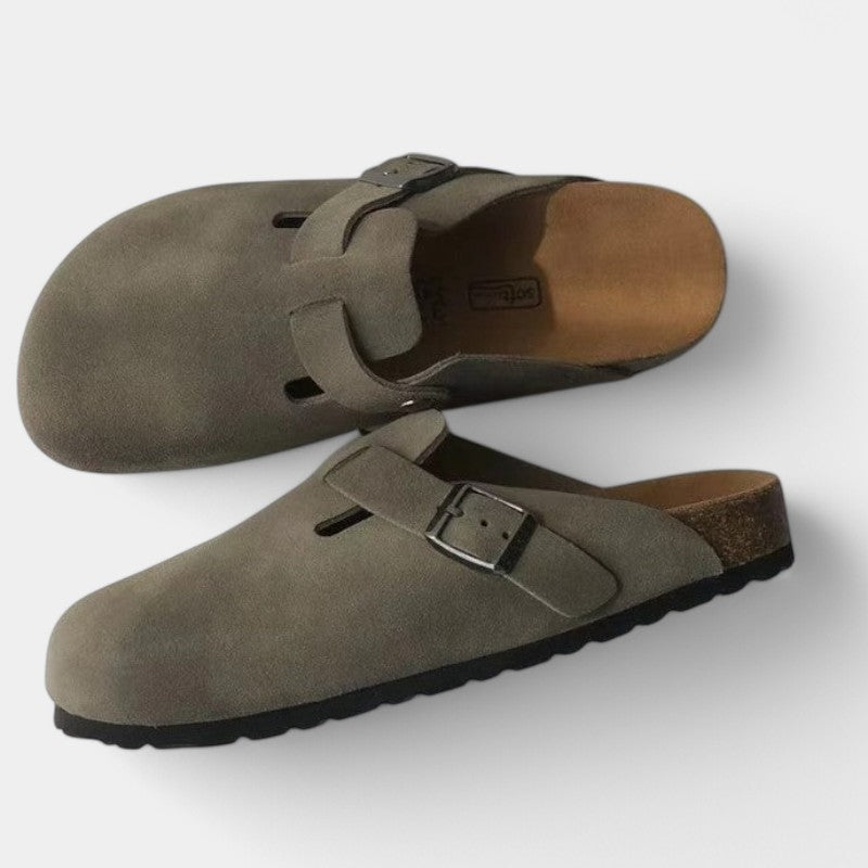 Women's Adjustable Buckle Clogs for Comfort and Style