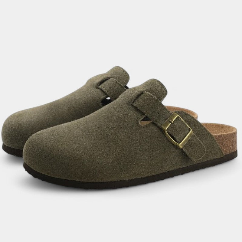 Women's Adjustable Buckle Clogs for Comfort and Style