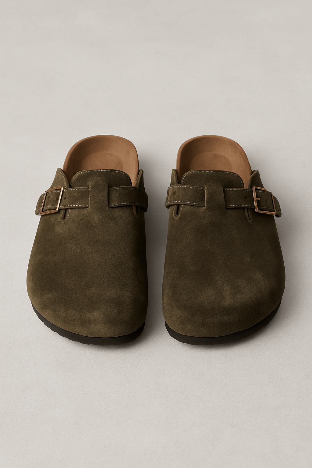 Women's Adjustable Buckle Clogs for Comfort and Style
