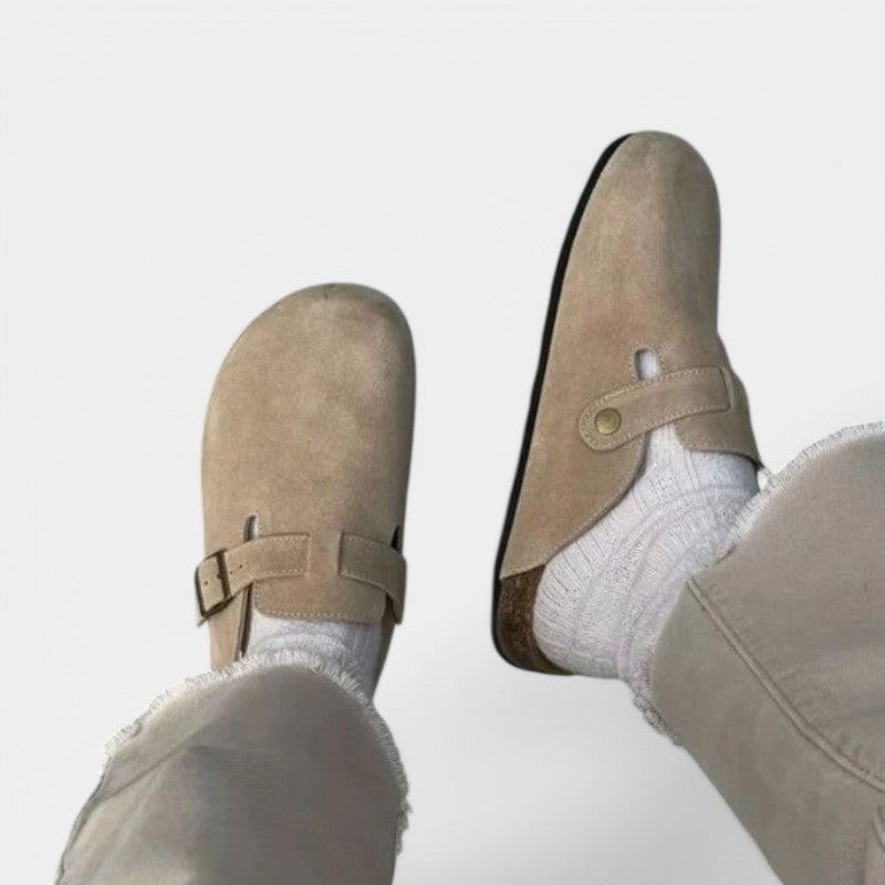 Women's Adjustable Buckle Clogs for Comfort and Style