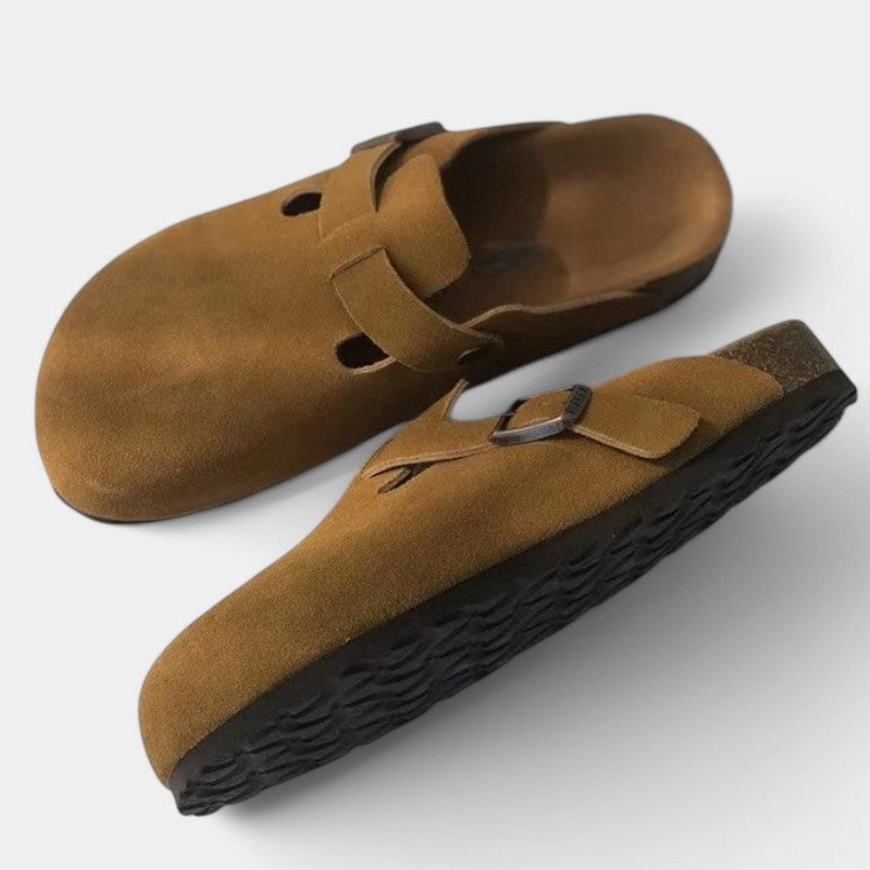 Women's Adjustable Buckle Clogs for Comfort and Style