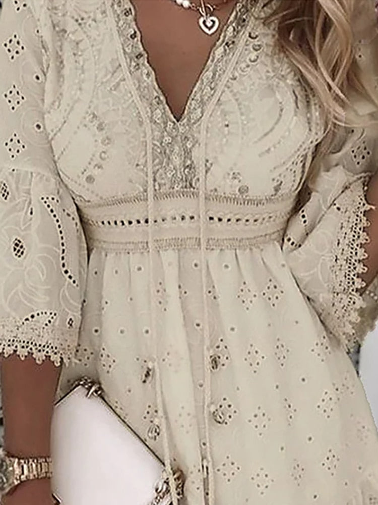 Women's Bohemian Mini Dress