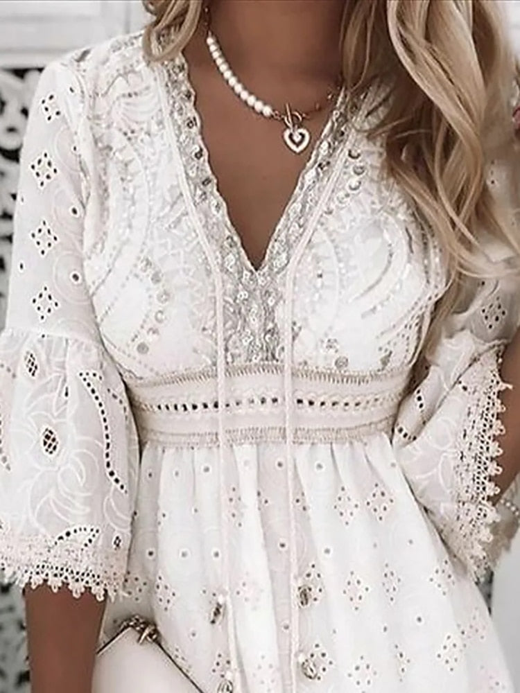 Women's Bohemian Mini Dress