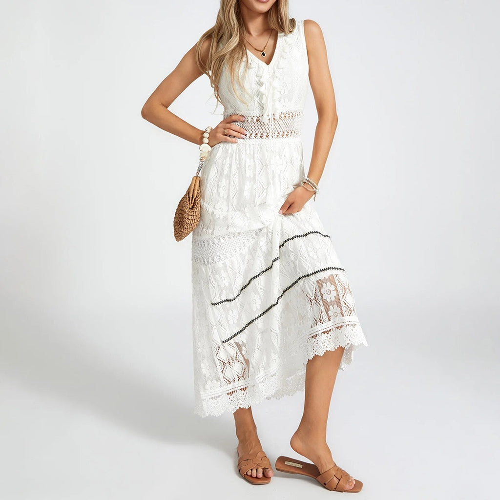 Women's Boho Summer Dress with Unique Design