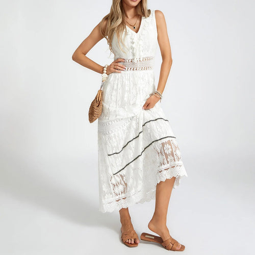 Women's Boho Summer Dress with Unique Design