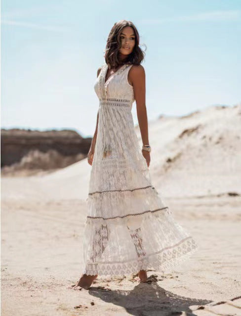 Women's Boho Summer Dress with Unique Design