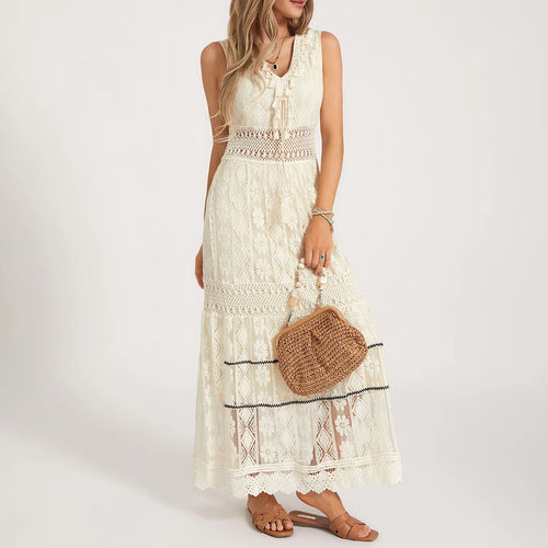 Women's Boho Summer Dress with Unique Design