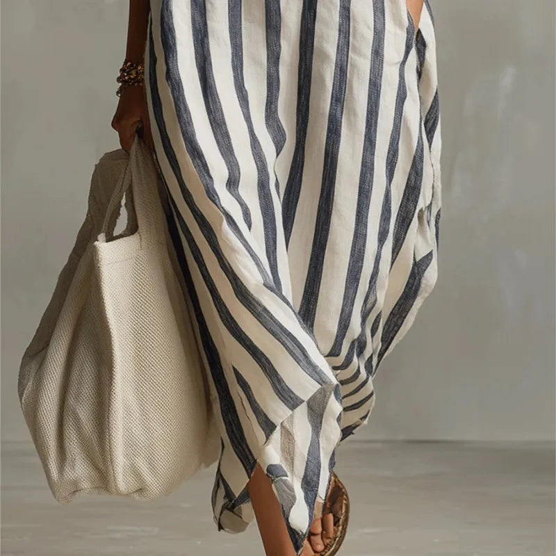 Women's Casual Linen Maxi Dress