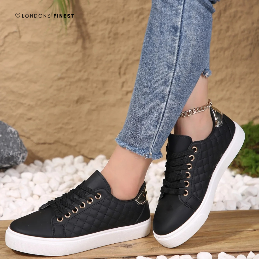 Women's Casual Platform Sneakers with Laces
