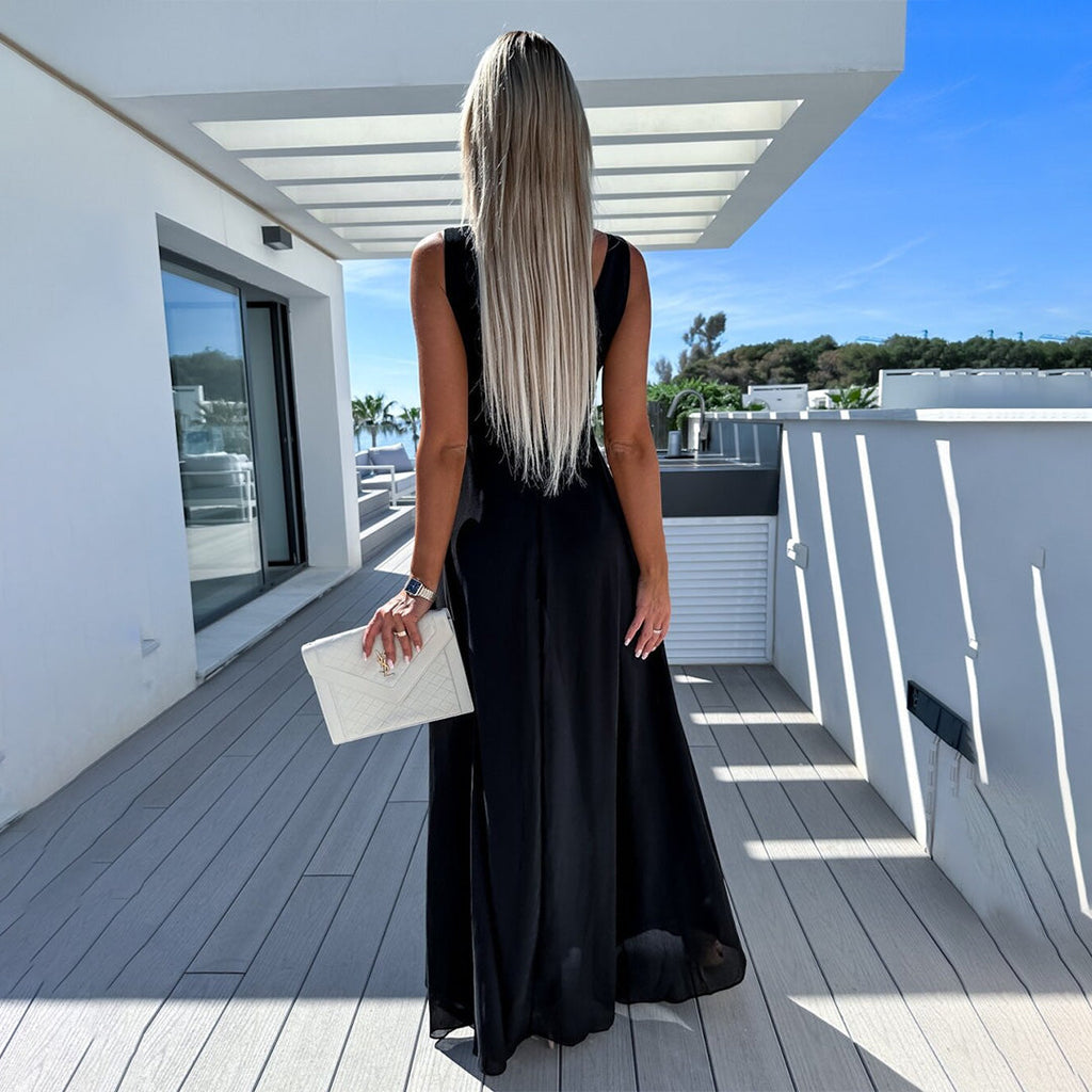 Women's Chic Jumpsuit for Elegant Day to Night Wear