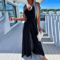 Women's Chic Jumpsuit for Elegant Day to Night Wear