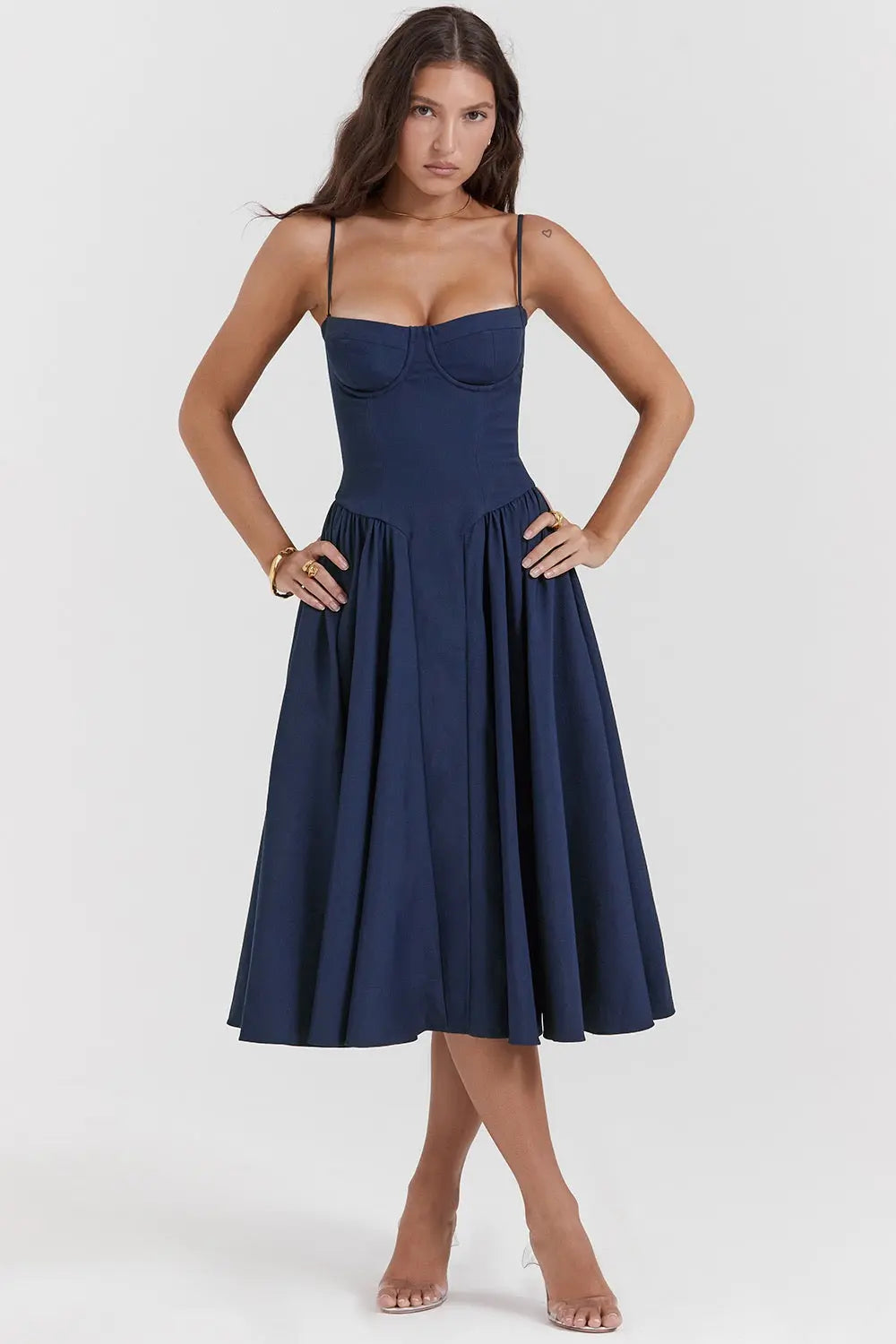 Women's Corset Maxi Dress for Summer Events