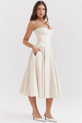 Women's Corset Maxi Dress for Summer Events