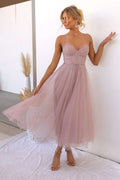 Women's Corset Midi Summer Dress