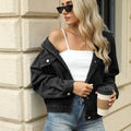Women's Denim Jacket with Hood