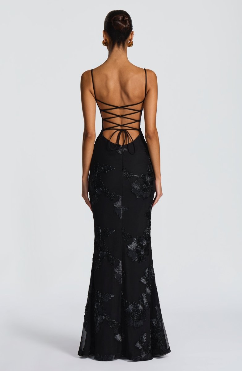 Women's Elegant Lace Maxi Dress