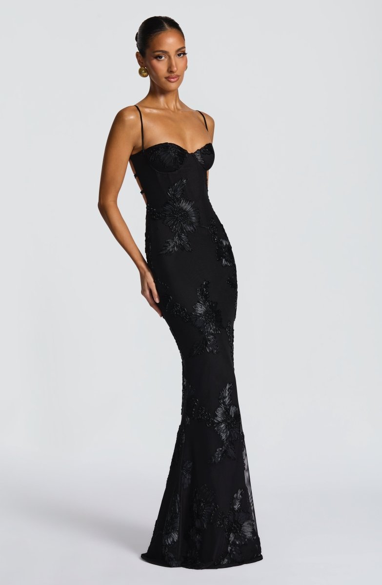 Women's Elegant Lace Maxi Dress