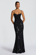 Women's Elegant Lace Maxi Dress