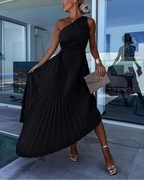 Women's Elegant Maxi Wedding Guest Dress