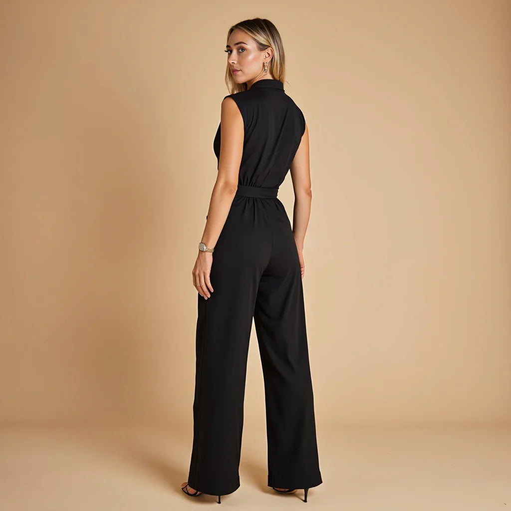 Women's Elegant Sleeveless Jumpsuit