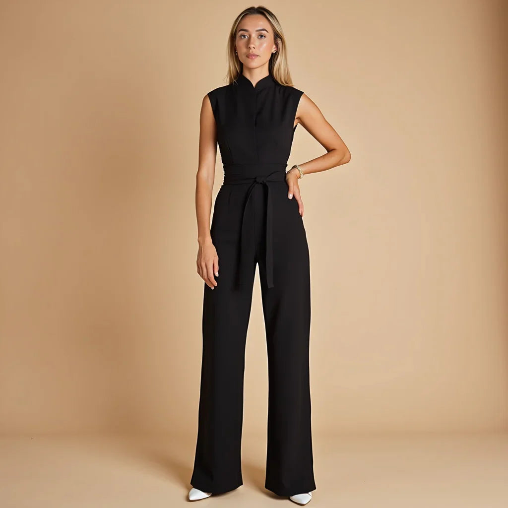 Women's Elegant Sleeveless Jumpsuit