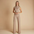 Women's Elegant Sleeveless Jumpsuit