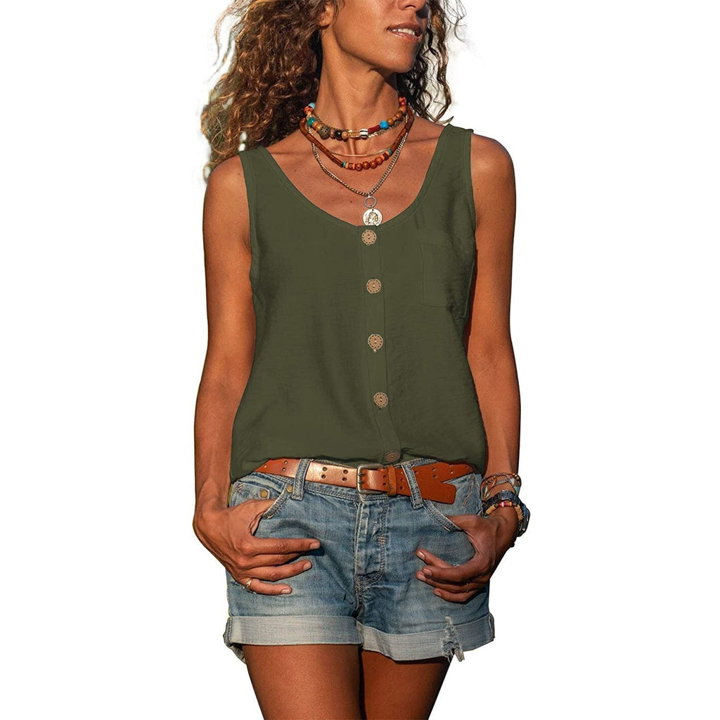 Women's Elegant Tank Top for Versatile Styling