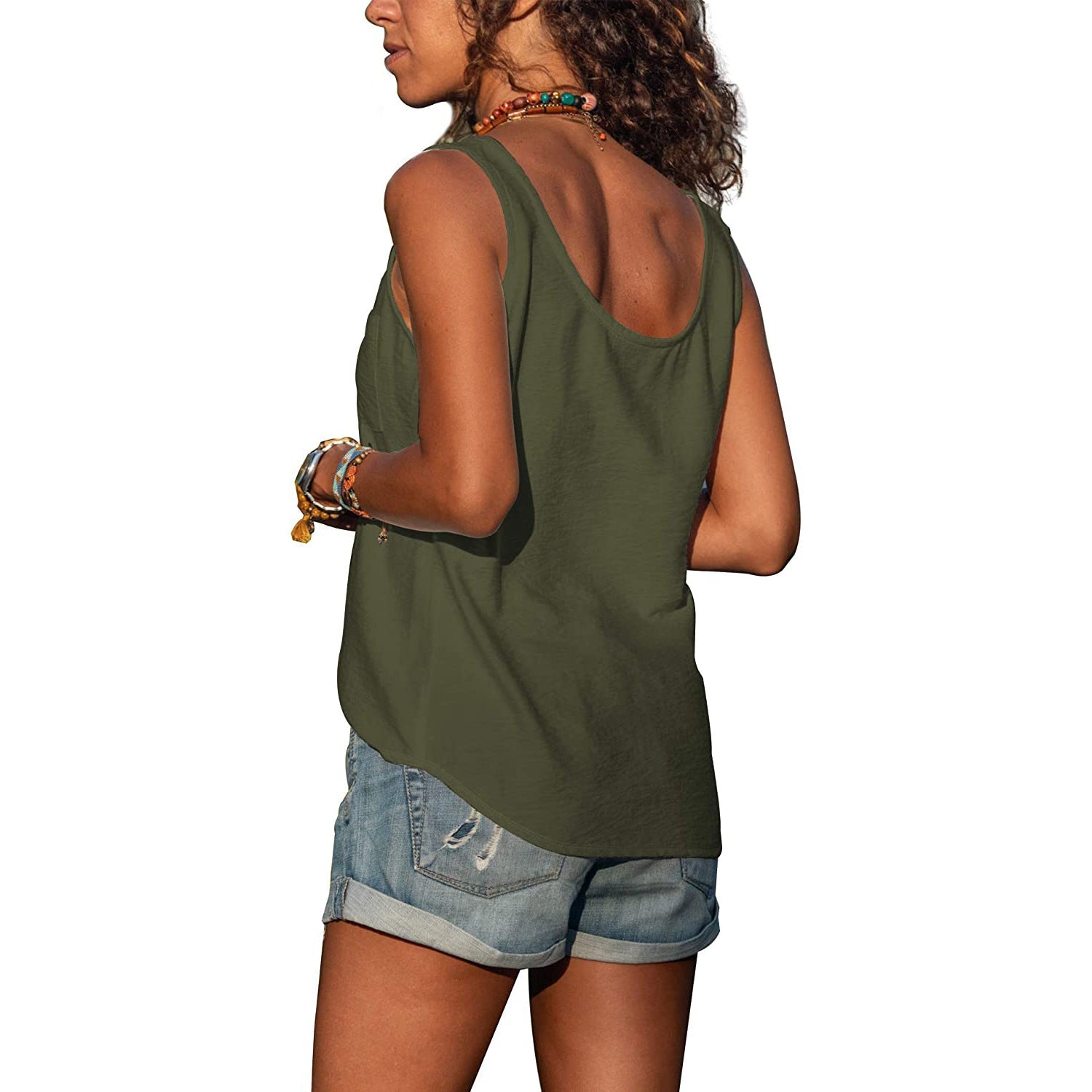 Women's Elegant Tank Top for Versatile Styling