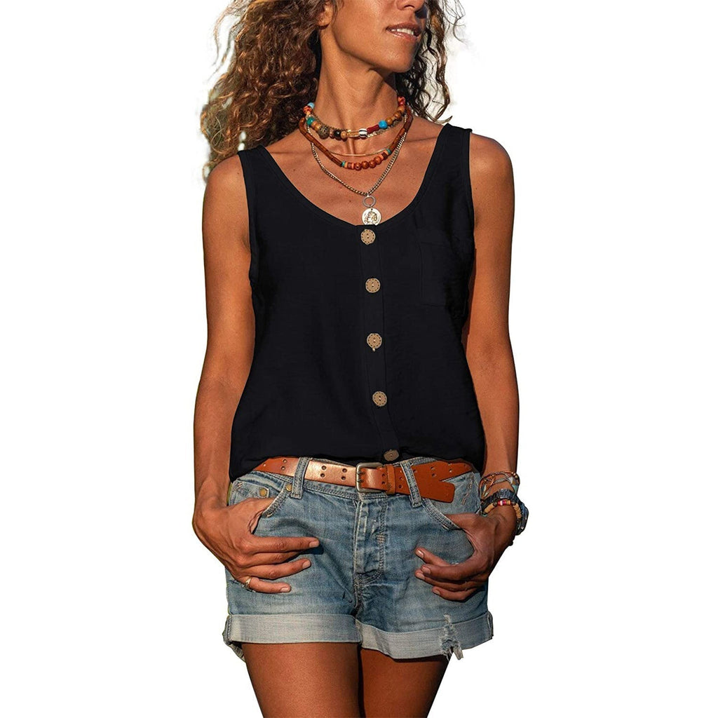 Women's Elegant Tank Top for Versatile Styling