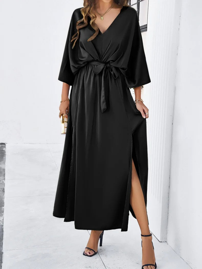 Women's Elegant V-Neck Summer Dress