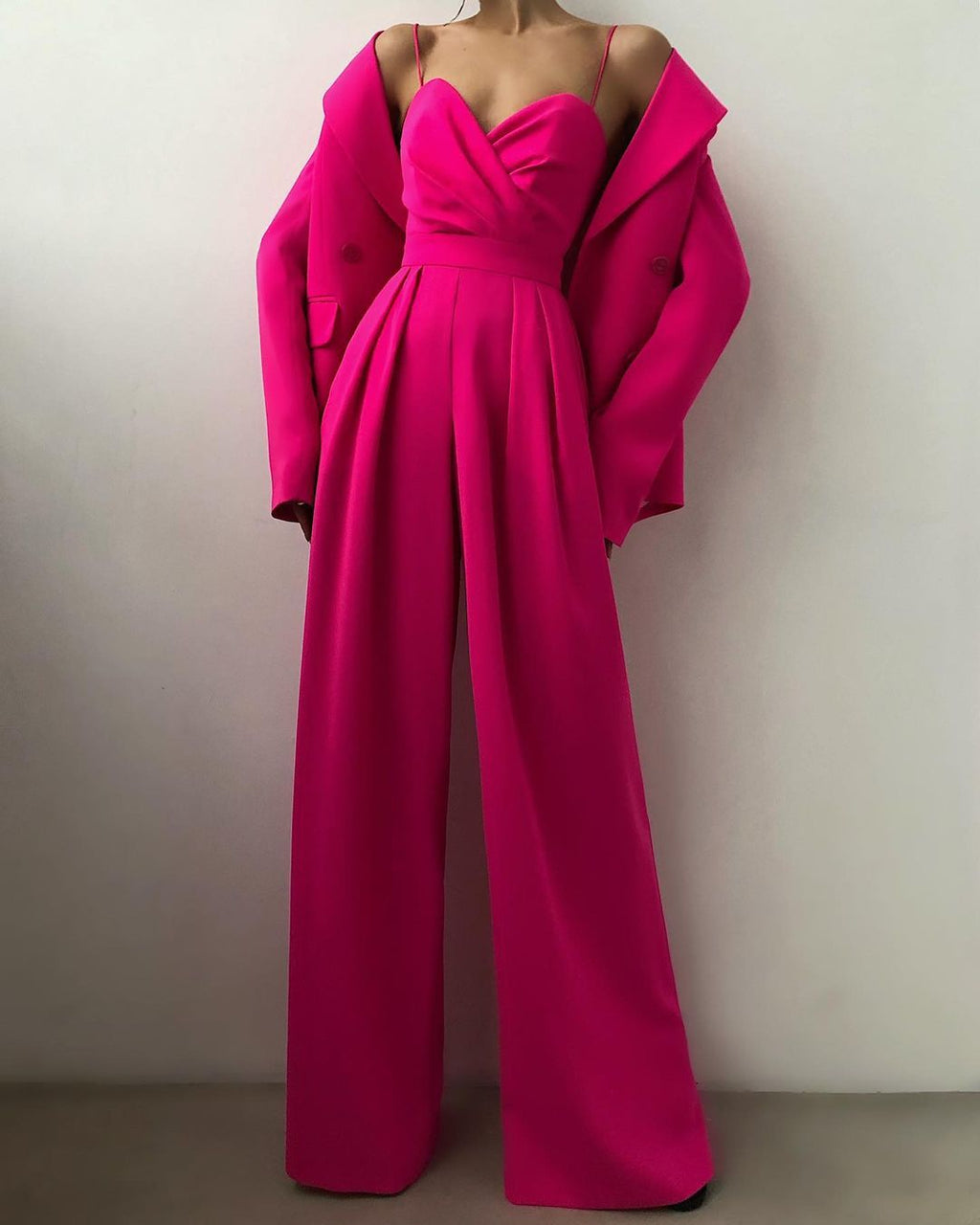 Women's Elegant Wide Leg Jumpsuit