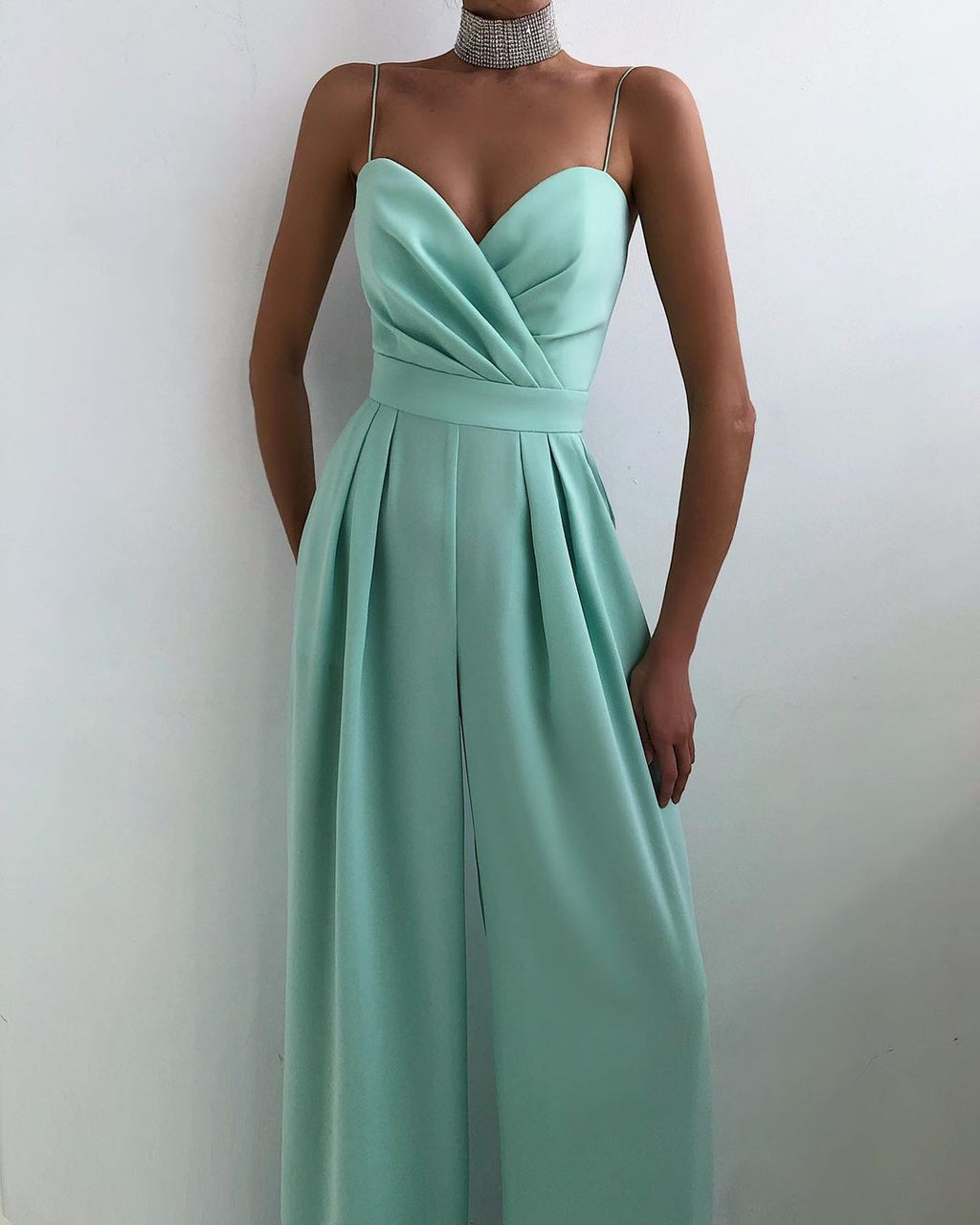 Women's Elegant Wide Leg Jumpsuit