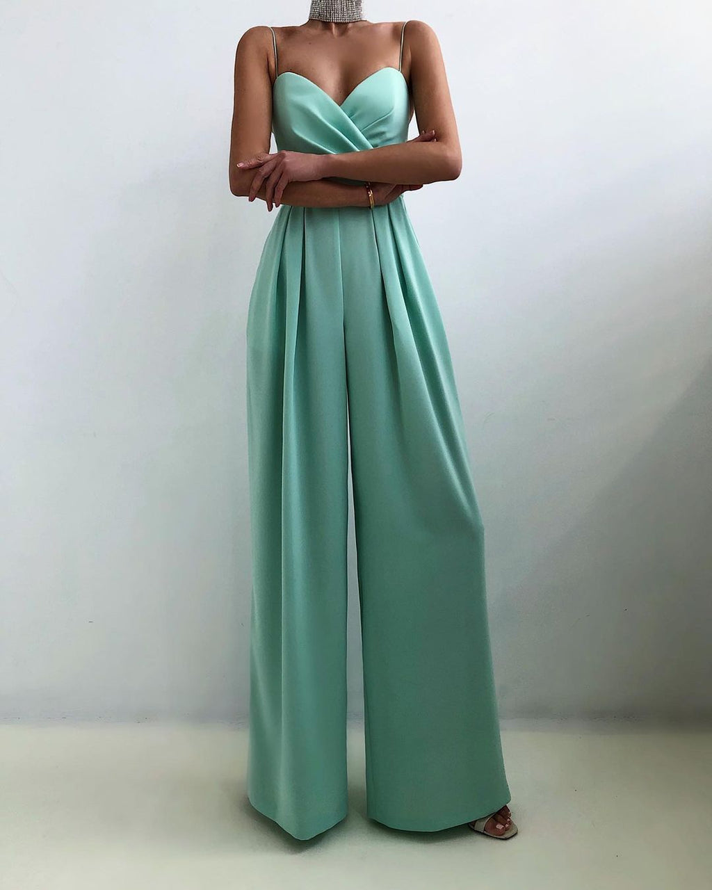 Women's Elegant Wide Leg Jumpsuit