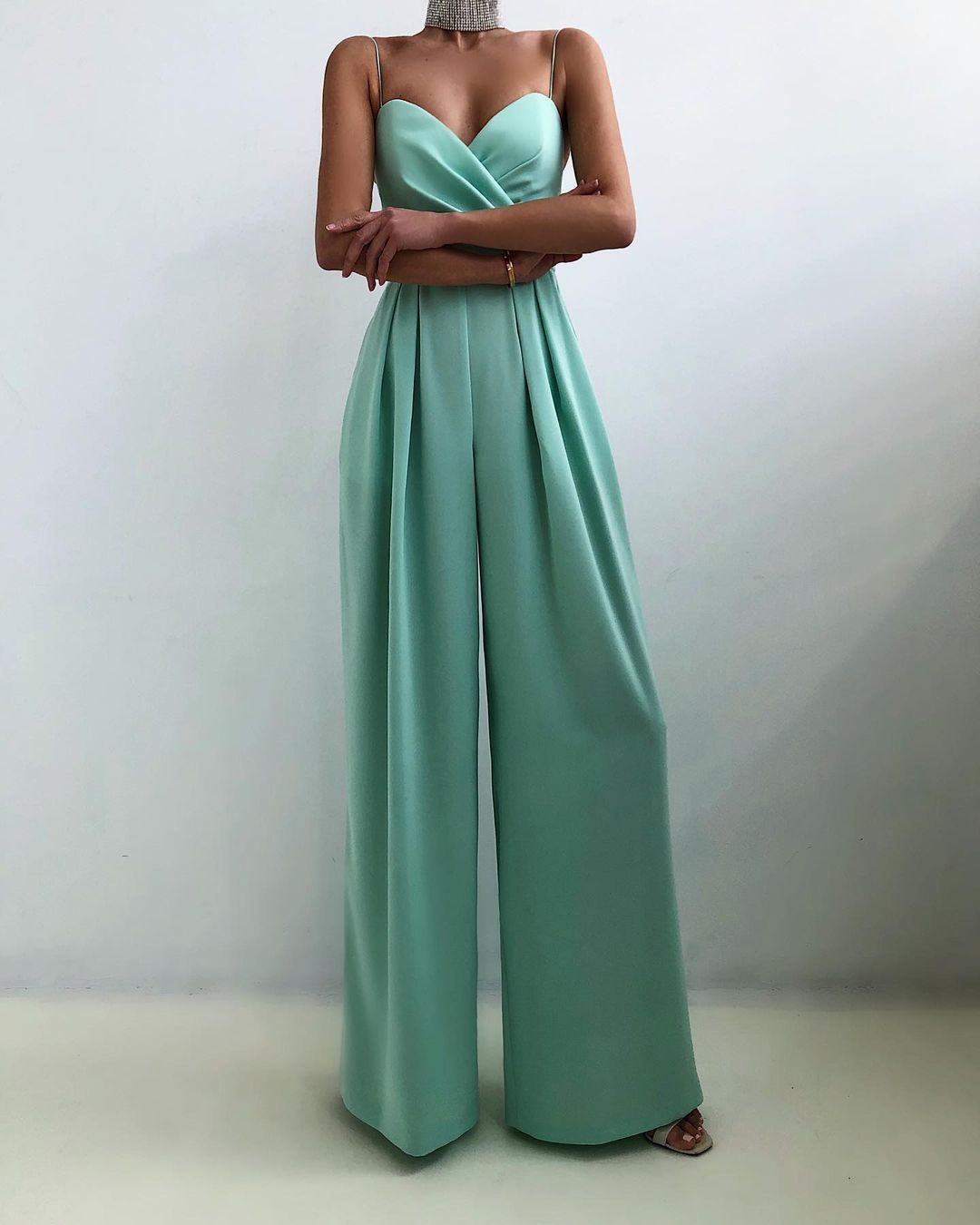 Women's Elegant Wide Leg Jumpsuit