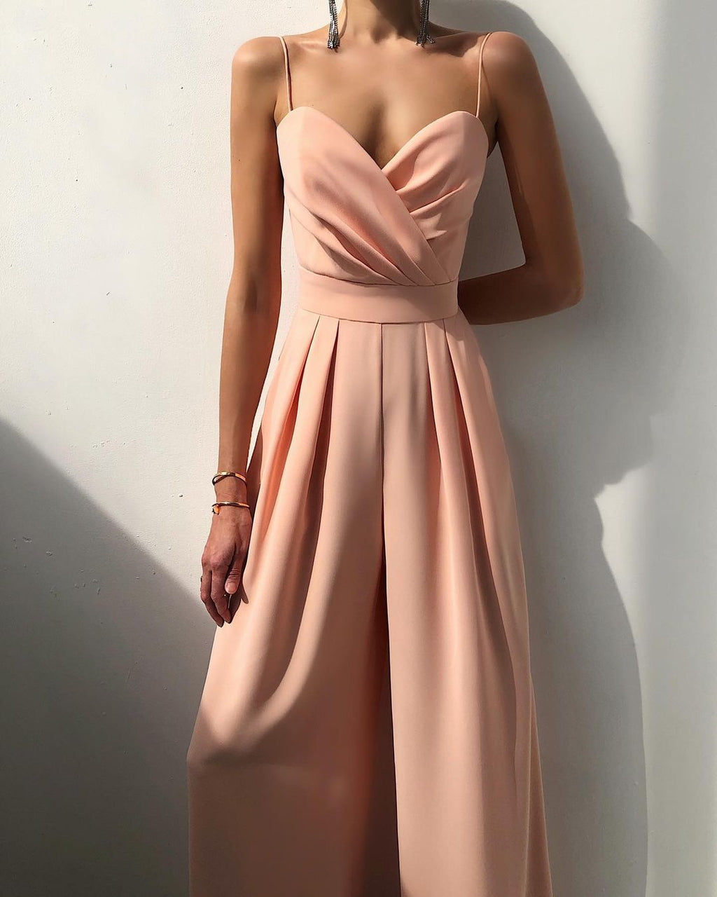 Women's Elegant Wide Leg Jumpsuit