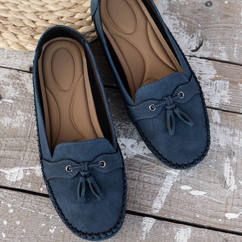 Women's Flat Loafer Moccasin Shoes for Everyday Comfort