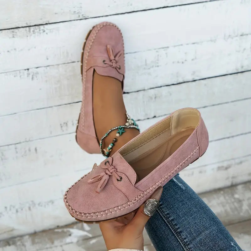 Women's Flat Loafer Moccasin Shoes for Everyday Comfort