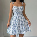 Women's Floral Spaghetti Strap Summer Dress