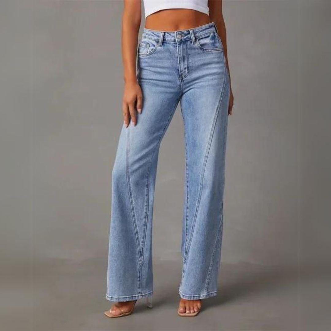 Women's High-Rise Wide Leg Jeans