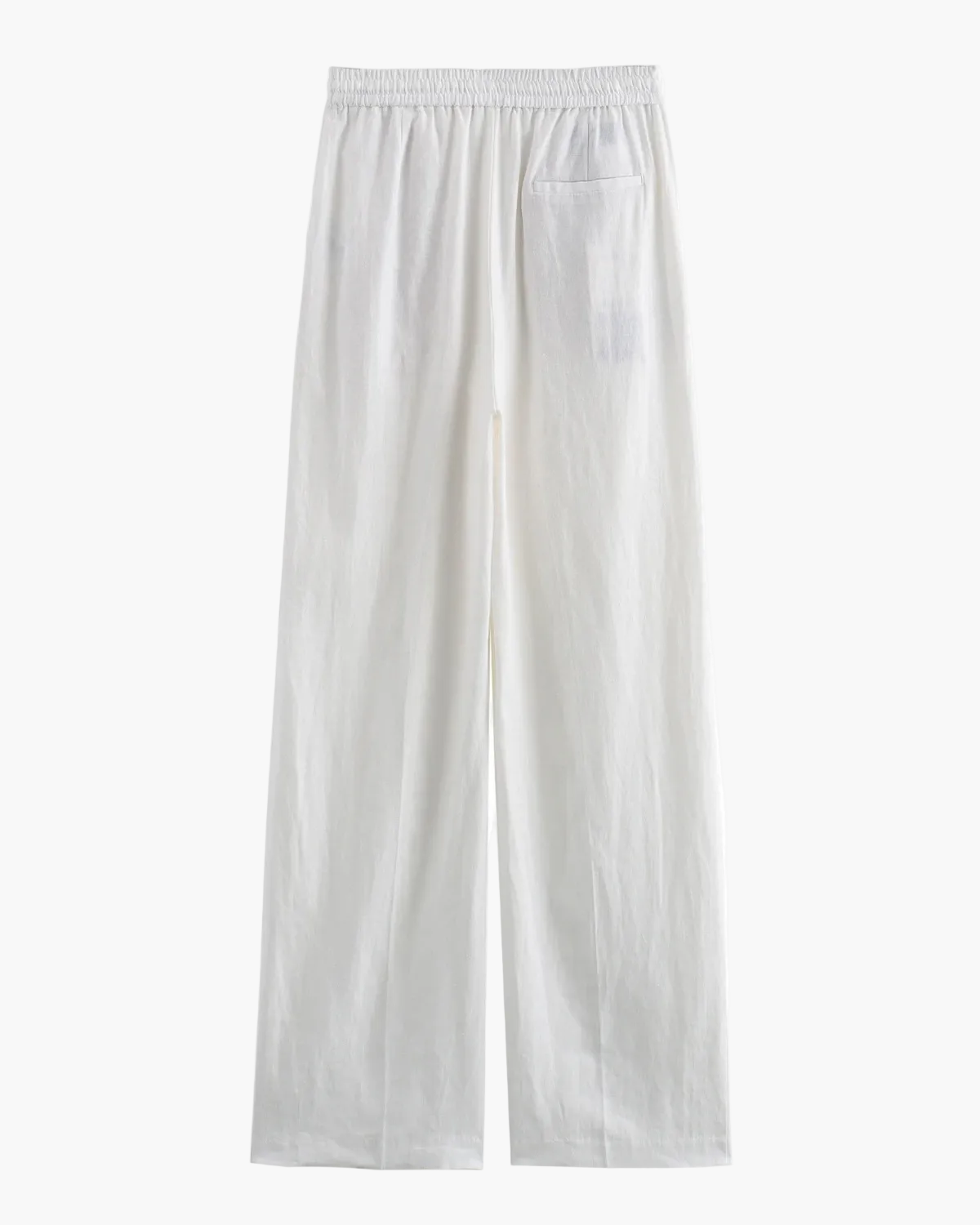 Women's High Waist Linen Trousers