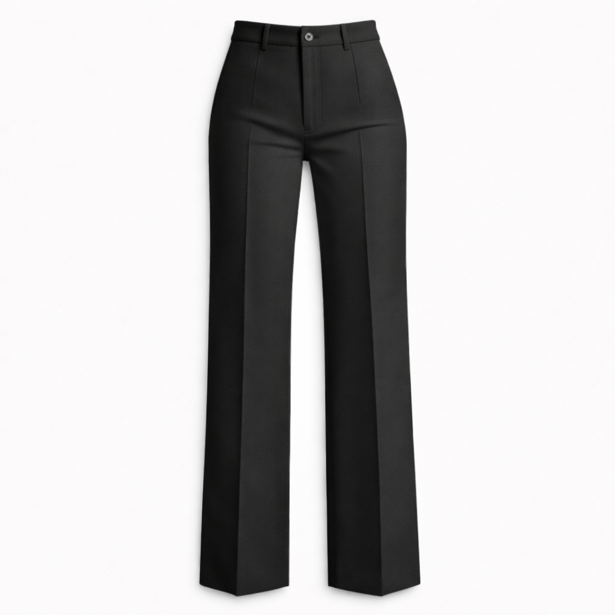 Women's High Waist Straight Leg Trousers
