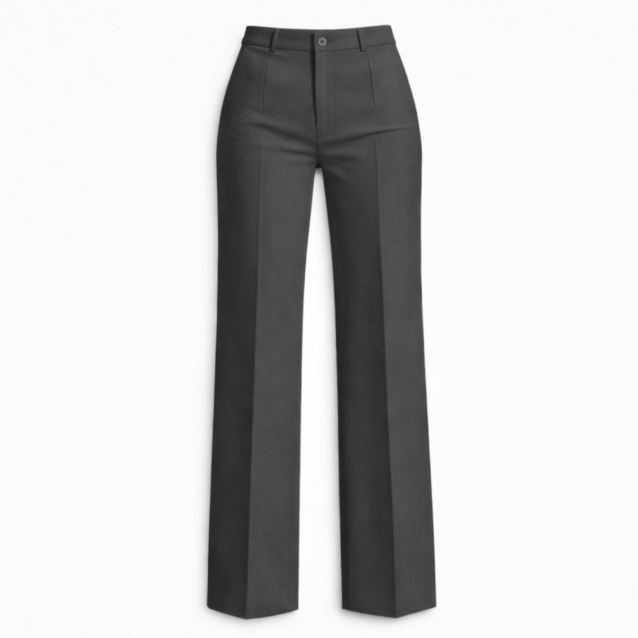 Women's High Waist Straight Leg Trousers