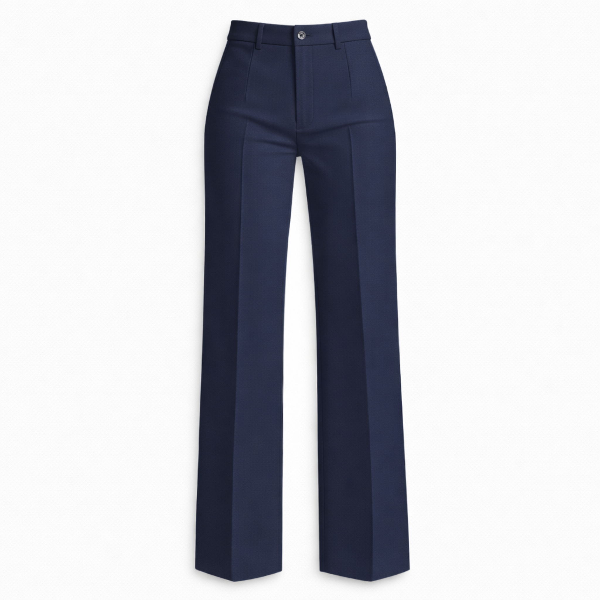 Women's High Waist Straight Leg Trousers