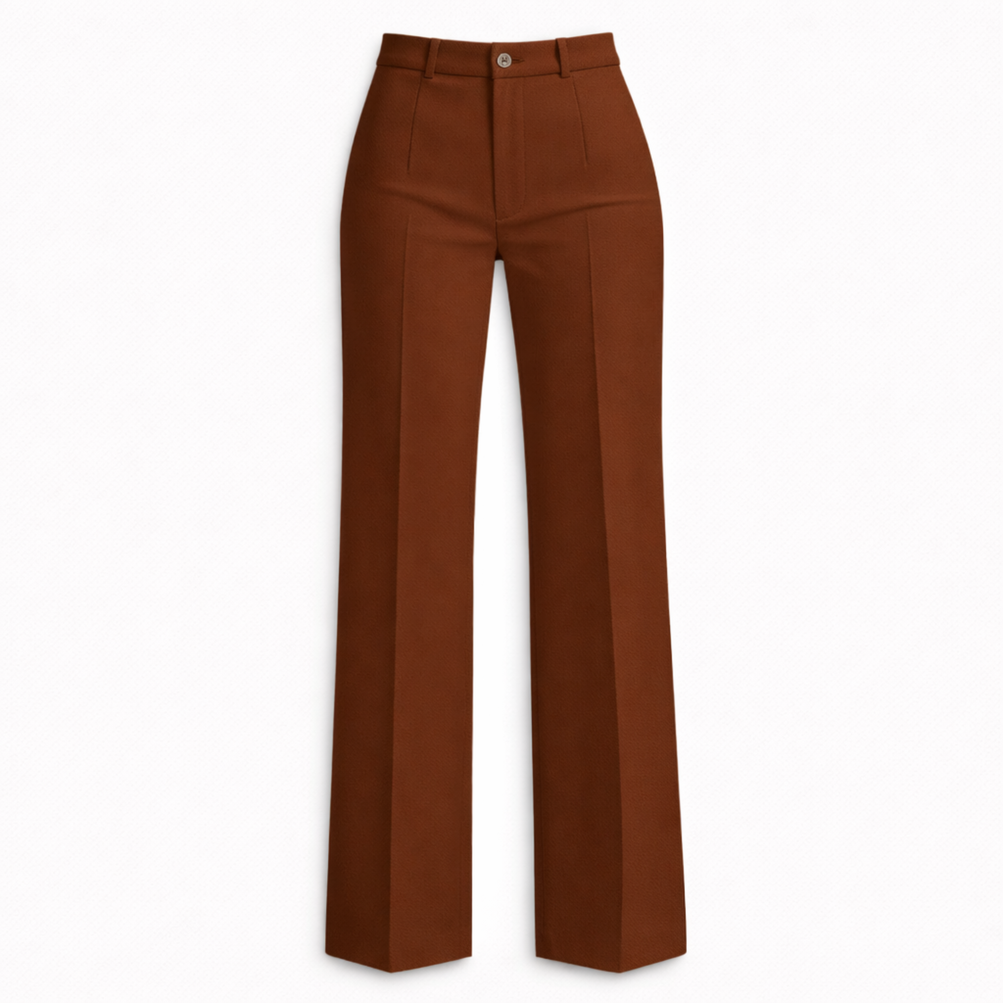 Women's High Waist Straight Leg Trousers
