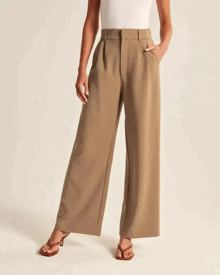 Women's High Waist Wide Leg Pants