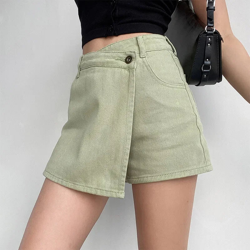 Women's High-Waisted Mini Skirt