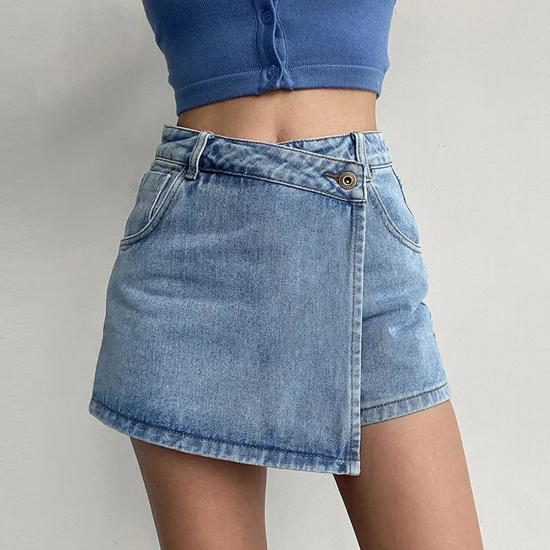 Women's High-Waisted Mini Skirt